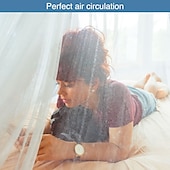 preiswerte Betthimmel &amp; Vorhänge-Bett-Baldachin Baumwolle Loft solid Kinder zusammenklappbare runde Hoop durchsichtige Moskito-Netz Mädchen Bett-Baldachin