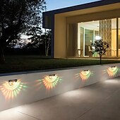 cheap Outdoor Wall Lights-4PCS Outdoor Solar LED Wall Light Waterproof Fence Lights Garden Fence Yard Wall Lighting Decoration