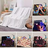 cheap Blankets &amp; Throws-Mother&#039;s Day Blanket, A Letter to Mom, Mother&#039;s Day Gift  Soft and Cozy Throw, Perfect Gift for Mom, Floral or Heart Design, Warm and Comfortable