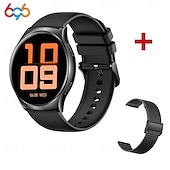 Χαμηλού Κόστους Smartwatch-696 i102 Έξυπνο Ρολόι Φυσικής Κατάστασης Tracker ECG PPG Bluetooth Υπενθύμιση Κλήσεων Android iOS IP67 40mm 1.43