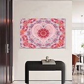 billiga Mandala Tapestry-Mandala Hängande Tapestry Vaggkonst Stort Tapestry Mural Dekor Fotograf Bakgrund Filt Gardin Hem Sovrum Vardagsrum Dekoration
