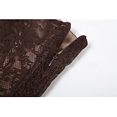 abordables Bas-Rétro Vintage Médiéval Steampunk Jupe Pirate Dentelle A Volants Ourlet asymétrique Déguisement Femmes Halloween Carnaval Décontracté Quotidien LARP Foire de la Renaissance Adulte Jupe