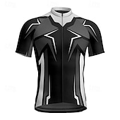 ieftine Tricouri pentru bărbați-Bărbați Jersey de ciclism Manșon scurt Bicicletă Tricou Tee Jerseu cu 3 buzunare spate Ciclism montan Respirabil Uscare rapidă Proiectare anatomică Wicking Galben Rosu Albastru Sport Îmbrăcăminte