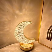 economico Lampade da tavolo-lampada da tavolo a led a forma di stella di cristallo dimmerabile ricaricabile touch dimmerabile luce notturna con 3 colori illuminazione camera da letto soggiorno natale decorazione della casa