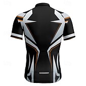 abordables Maillots pour hommes-Homme Maillot Velo Cyclisme Manche Courte Cyclisme Tee-shirt Maillot avec 3 poches arrière VTT Vélo tout terrain Respirable Séchage rapide Conception anatomique Mèche Rouge Bleu Bleu Ciel Des sports