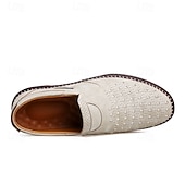 preiswerte Herrenpantoletten &amp; -slipper-Herren Slipper aus braunem Wildleder - atmungsaktive, ausgehöhlte Freizeitschuhe für Sommer und Arbeit