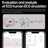 お買い得  スマートウォッチ-iMosi ET456 スマートウォッチ 1.56 インチ スマート·ウォッチ ブルートゥース ECG + PPG 温度監視 歩数計 と互換性があります Android iOS 女性 男性 ハンドフリーコール 防水 メディアコントロール IP68 46mmの時計ケース