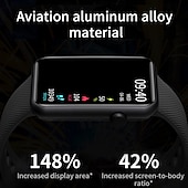 Χαμηλού Κόστους Smartwatch-696 HT5PRO Εξυπνο ρολόι 1.57 inch Έξυπνο ρολόι Bluetooth ΗΚΓ + PPG Βηματόμετρο Υπενθύμιση Κλήσης Συμβατό με Android iOS Γυναικεία Άντρες Κλήσεις Hands-Free Υπενθύμιση Μηνύματος IP 67
