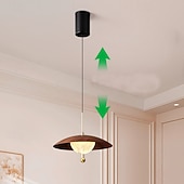 economico Luci a sospensione-28 cm Design di Lanterna a Sospensione Lampada a sospensione Metallo Vetro Galvanizzato Moderno 110-120V 220-240V