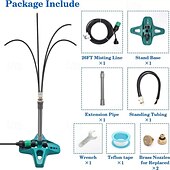 cheap Kiddie Pools-Standing Spray Cooling System Outdoor Spray CCooling Dedusting Garden Portable Sprinkler