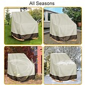 Χαμηλού Κόστους Κάλυμμα Καναπέ-Έπιπλα εξωτερικού χώρου κήπου καλύμματα κουνιστή καρέκλας βεράντας, αδιάβροχα καλύμματα κουνιστή καρέκλας αυγών βεράντας, περιστρεφόμενο κάλυμμα καρέκλας, ταιριάζει ως βαθύ κάλυμμα καθίσματος σαλονιού