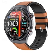 abordables Montres connectées-iMosi ET488 Montre intelligente 1.43 pouce Smartwatch Montre Connectée Bluetooth ECG+PPG Surveillance de la température Podomètre Compatible avec Android iOS Femmes Hommes Appels Mains Libres Étanche