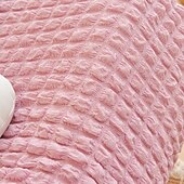baratos Capa do sofá futon.-1pc capa elástica para sofá de chão sem braços capa para sofá preguiçoso relax seersucker capa elástica para sofá único capa de almofada para sala de estar casa