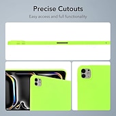 abordables Housses et coques pour iPad-Tablette Etuis coque Pour Apple iPad Air 11&quot;(2024) iPad Air 13&quot;(2024) iPad Pro 11&quot;(2024) iPad Pro 13&quot;(2024) iPad 10e 10,9&quot; iPad Air 5e 4e 10,9&quot; iPad 9e, 8e, 7e génération 10,2 pouces iPad Air 3e