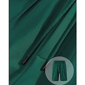 abordables Pantalones cortos de sudor-Hombre Pantalones cortos de sudor Pantalón corto Pantalones cortos de verano Pantalones cortos de playa Bolsillo Correa Cintura elástica Plano Comodidad Transpirable Corto Exterior Deportes Clásico