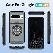 abordables Otras carcasas-teléfono Funda Para Google Pixel 8 Pro Pixel 8 Pixel 7 Pixel 7 Pro Funda Trasera con Soporte Antigolpes Retro TPU ordenador personal