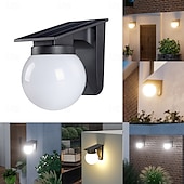 voordelige Wandverlichting buiten-1 st. zonne-buitenlamp wandlamp binnenplaats balkon decoratie buiten waterdichte patio lamp huis tuin lay-out hek omgevingslicht