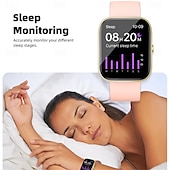 お買い得  スマートウォッチ-C08スマートウォッチ 通話応答音楽プレーヤー健康スポーツブレスレットフィットネストラッカーカスタムダイヤルスマートウォッチ