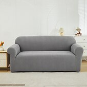 baratos Cobertura de Sofa-capa de sofá de tecido jacquard elástico capa de sofá elástica secional em forma de l capa de sofá de canto para sala de estar 1/2/3/4 assentos