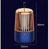 cheap Bug Zapper-Home Camping Mosquito Killer Lamp Dual Color Light Source Night Light