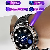 Χαμηλού Κόστους Smartwatch-696 HT30 Εξυπνο ρολόι 1.7 inch Έξυπνο ρολόι Bluetooth Βηματόμετρο Υπενθύμιση Κλήσης Παρακολούθηση Ύπνου Συμβατό με Android iOS Άντρες Κλήσεις Hands-Free Υπενθύμιση Μηνύματος IPX-0 Θήκη ρολογιού 52mm