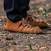 levne obuv-Retro Středověké Renesanční Boty Maškarní kostým Pánské Dámské Unisex Keltské předvečer Všech svatých Karneval Plesová maškaráda Večírek Plesová maškaráda Dospělé Boty