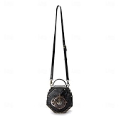 abordables Accessoires et plus-Punk &amp; Gothique Steampunk Sac Sac à Bandoulière Rivet Equipement Déguisement Femmes Halloween Carnaval Soirée Décontracté Quotidien LARP Adulte Sac