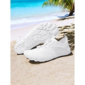 economico Sneakers da donna-scarpe da acqua a piedi nudi da donna – scarpe da ginnastica larghe in mesh traspirante e ad asciugatura rapida con suola antiscivolo per spiaggia, nuoto, surf e sport acquatici all&#039;aperto
