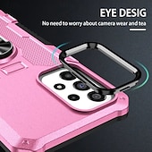 abordables Carcasas Samsung-Funda para teléfono para Samsung Galaxy S24 S23 S22 S21 Ultra Plus A55 A35 A25 A15 5G A34 A54 A73 A53 A33 A23 A13 A72 A52 A32 A22 A12 Cubierta trasera soporte magnético a prueba de golpes retro PC