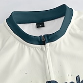 ieftine Tricouri pentru bărbați-Bărbați Jersey de ciclism Manșon scurt Bicicletă Tricou Tee Jerseu cu 3 buzunare spate Ciclism montan Respirabil Uscare rapidă Proiectare anatomică Wicking Roz Închis Negru Alb Animal Desene Animate