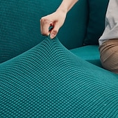 ieftine Cuvertură Canapea-husă de canapea din țesătură jacquard elastic husă de canapea extensibilă husă de canapea în formă de L husă de colț pentru sufragerie 1/2/3/4 locuri
