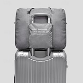 cheap Luggage &amp; Travel Storage-Weekender Bag Travel Duffel Bag with Shoe Compartment, Gym Bag with Wet Dry Separation for Women Men, Large Capacity Foldable Storage Bag, Waterproof Luggage Organizer for Travel