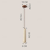 economico Luci a sospensione-30 cm Design di Lanterna a Sospensione Lampada a sospensione Pietra Stile Artistico Stile Vintage Stile Classico Vintage Rustico 110-120V 220-240V