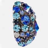 economico Accessori e altro-Per donna Orecchini a bottone geometrico Prezioso Importante Dolce Diamanti d'imitazione Orecchini Gioielli Rosa / Blu Per Matrimonio Feste 1 paio