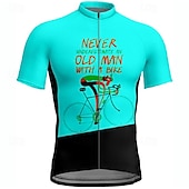 男性用 サイクリングジャージー 文字&番号 半袖 バイク Tシャツ ジャージー 3つのリアポケット付き マウンテンサイクリング 速乾性 人間工学デザイン ウィッキング 高通気性 スポーツ イエロー ブルー パープル 衣類 お買い得  メンズジャージ-男性用 サイクリングジャージー 文字&番号 半袖 バイク Tシャツ ジャージー 3つのリアポケット付き マウンテンサイクリング 速乾性 人間工学デザイン ウィッキング 高通気性 スポーツ イエロー ブルー パープル 衣類