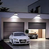 abordables Street Lights-2/4 Pcs LED Solar Street Lights Outdoor Wall Lights Fence Lights 9LEDs Home Garden Outdoor Courtyard Fence Wall Decoration LED Waterproof Wall Light Garage Porch Yard Lighting