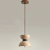 お買い得  ペンダントライト-15 cm ランタンデザイン 幾何学的形状 ペンダントライト ストーン アーティスティック ビンテージ モダンスタイル ヴィンテージ クラシック 110-120V 220-240V