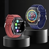 abordables Montres connectées-iMosi ET488 Montre intelligente 1.43 pouce Smartwatch Montre Connectée Bluetooth ECG+PPG Surveillance de la température Podomètre Compatible avec Android iOS Femmes Hommes Appels Mains Libres Étanche