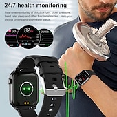 cheap Smartwatch-696 T12PRO Smart Watch Fitness Tracker ECG PPG Bluetooth Call Reminder Android iOS IP67 38mm 1.85