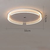 お買い得  シーリングライト調光可能タイプ-50 cm 調光可能 シーリングライト メタル アクリル 近代の 北欧スタイル 220-240V