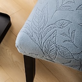 voordelige Hoes voor eetkamerstoel-4/6 stuks eetkamerstoelhoezen planten jacquardhoezen