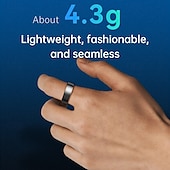 Χαμηλού Κόστους Smartwatch-Νέο Έξυπνο Δαχτυλίδι Παρακολούθηση Καρδιακού Ρυθμού Ύπνου Άσκηση Μέτρηση Βημάτων Απομακρυσμένη Φροντίδα