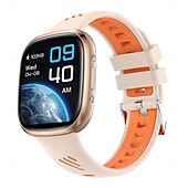abordables Relojes inteligentes-696 HT31 Reloj inteligente 1.72 pulgada Smartwatch Reloj elegante Bluetooth Podómetro Recordatorio de Llamadas Seguimiento del Sueño Compatible con Android iOS Mujer Hombre Llamadas con Manos Libres