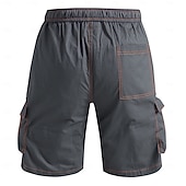 economico Classico-Per uomo Pantaloncini Tattici Pantaloncini cargo Pantaloncini da campeggio Shorts Pantaloncini da Escursionismo Elastico in vita Multi-tasche Gamba Dritta Semplice Indossabile Traspirante Lunghezza