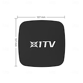 Недорогие Приставки TV Box-Андроид 12 X1TV Cortex-A53 8GB 1 Гб