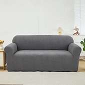 baratos Cobertura de Sofa-capa de sofá de tecido jacquard elástico capa de sofá elástica secional em forma de l capa de sofá de canto para sala de estar 1/2/3/4 assentos