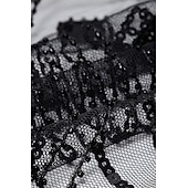 olcso Sálak és Kendők-Retró Ordító 20-as évek 1920-as évek sál Wrap Kendők A nagy Gatsby Flapper lány Flitter Rojt Női Farsang Esküvő Estély Álarcos mulatság Felnőttek Kendő