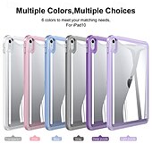 abordables Housses et coques pour iPad-Tablette Etuis coque Pour Apple iPad Air 11&quot;(2024) iPad Pro 11&quot;(2024) iPad 10e 10,9&quot; iPad Air 5e 4e 10,9&quot; iPad 9e, 8e, 7e génération 10,2 pouces iPad Air 3e 10,5&quot; iPad mini 6e génération 8,3&quot; iPad