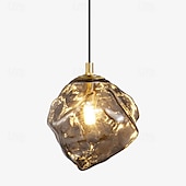 economico Luci a sospensione-15 cm Forme Geometriche Lampada a sospensione Vetro Metallo Vetro Stile Moderno Geometrico Minimalista Galvanizzato Finiture Verniciate LED Moderno 110-240 V