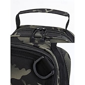 cheap Men&#039;s Bags-Men&#039;s Multifunctional Digital Camouflage Shoulder Bag with Multiple Pockets - Tactical Style for Outdoor Enthusiasts Hiking, Traveling and Daily Use White Black Green